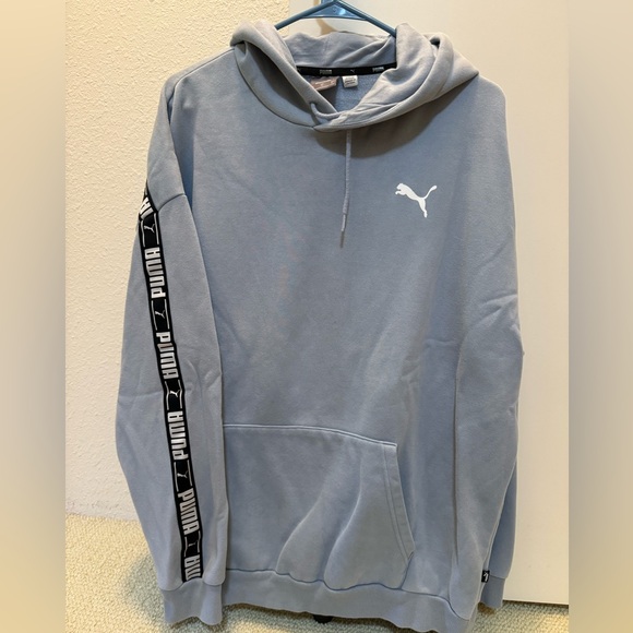 Puma Jackets, Baby Blue and Black - Picture 3 of 6